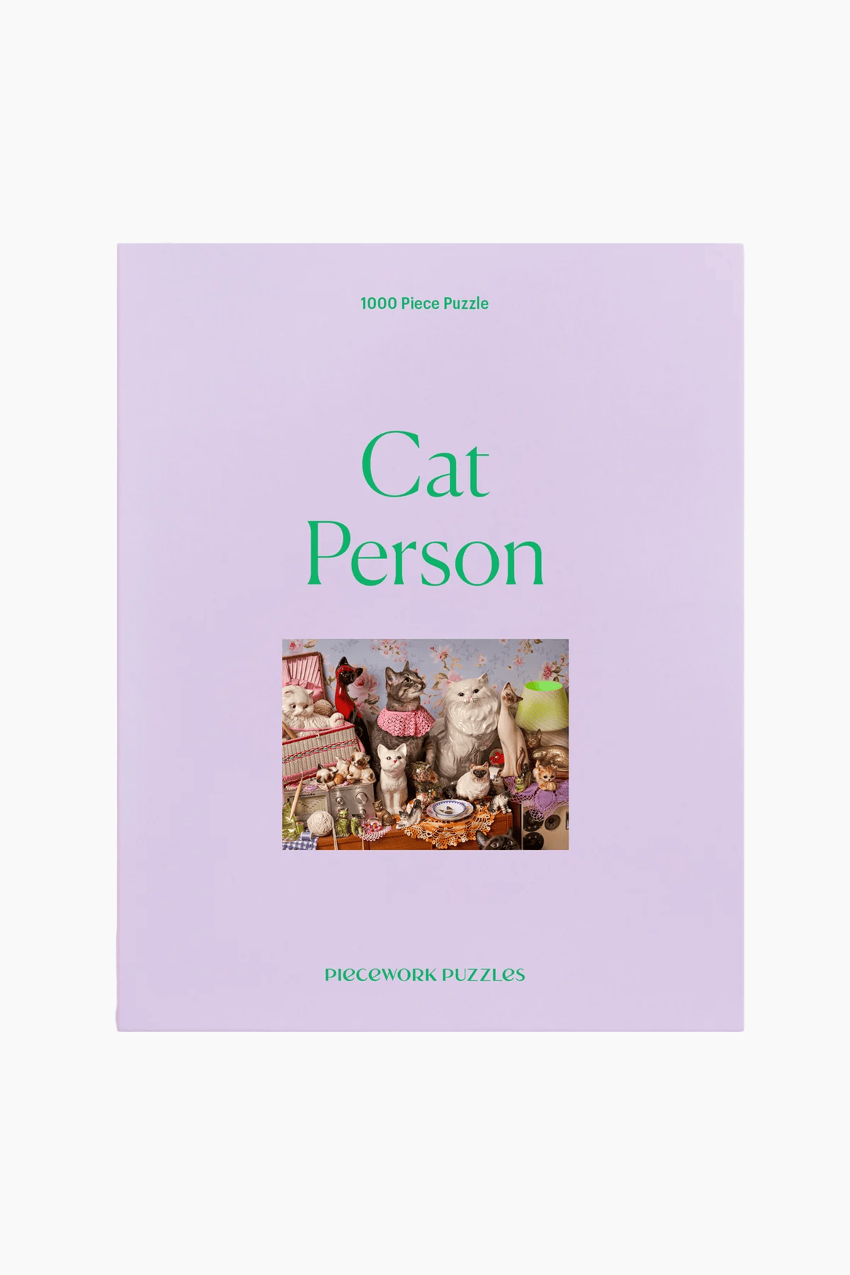 Piecework Puzzles Cat Person Puzzle