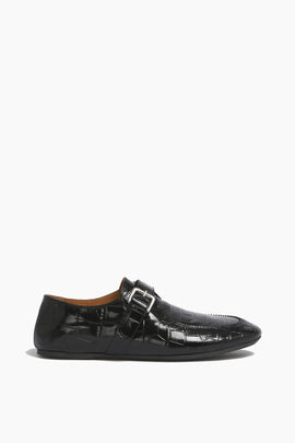 Moccasin Shoe in Black