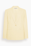Another Tomorrow Single Button Jacket in Sunlight