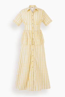 Boogie Woogie Bugle Boy Dress in Yellow