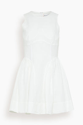 Layne Dress in White
