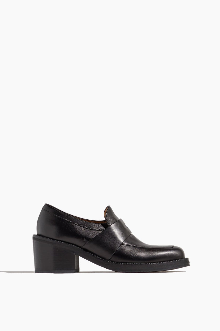 Dries Van Noten Loafers Heeled Loafer in Black