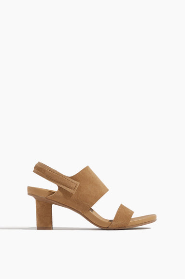 Pedro Garcia Strappy Heels Collins Heel in Camel Castoro