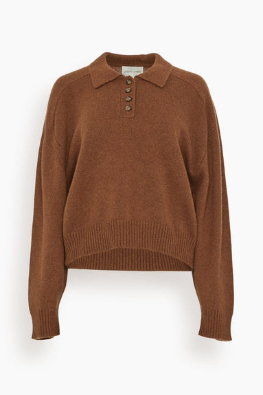 Loulou Studio Sweaters Homera Sweater in Mocha Loulou Studio Homera Sweater in Mocha