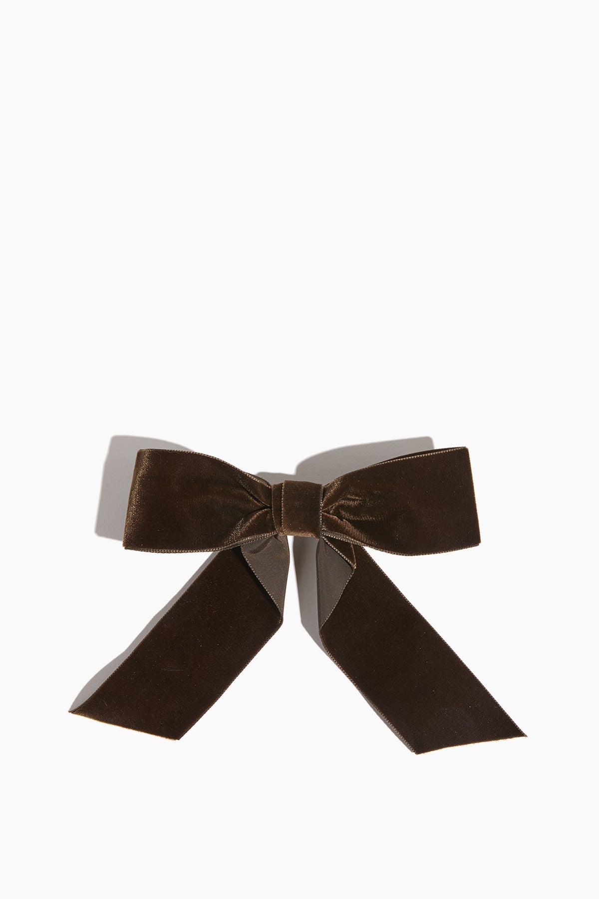 Gigi Burris Aubrey Bow in Chocolate Velvet