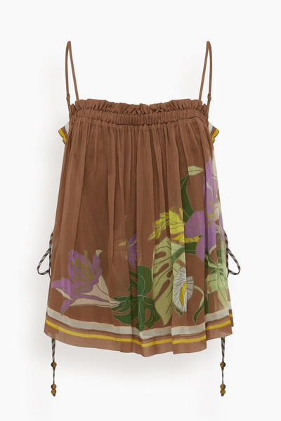 Alfie Ruched Top in Multi