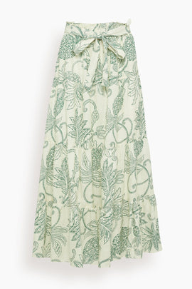 Sanaa Skirt in Mokata Green