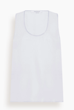 Another Tomorrow Silk Tank in Sky
