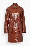 Dries Van Noten Ramblasa Coat in Rust