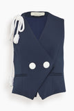 Hellessy Pierre Vest in Navy