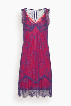 Vega Dress in Amethyst/Holly