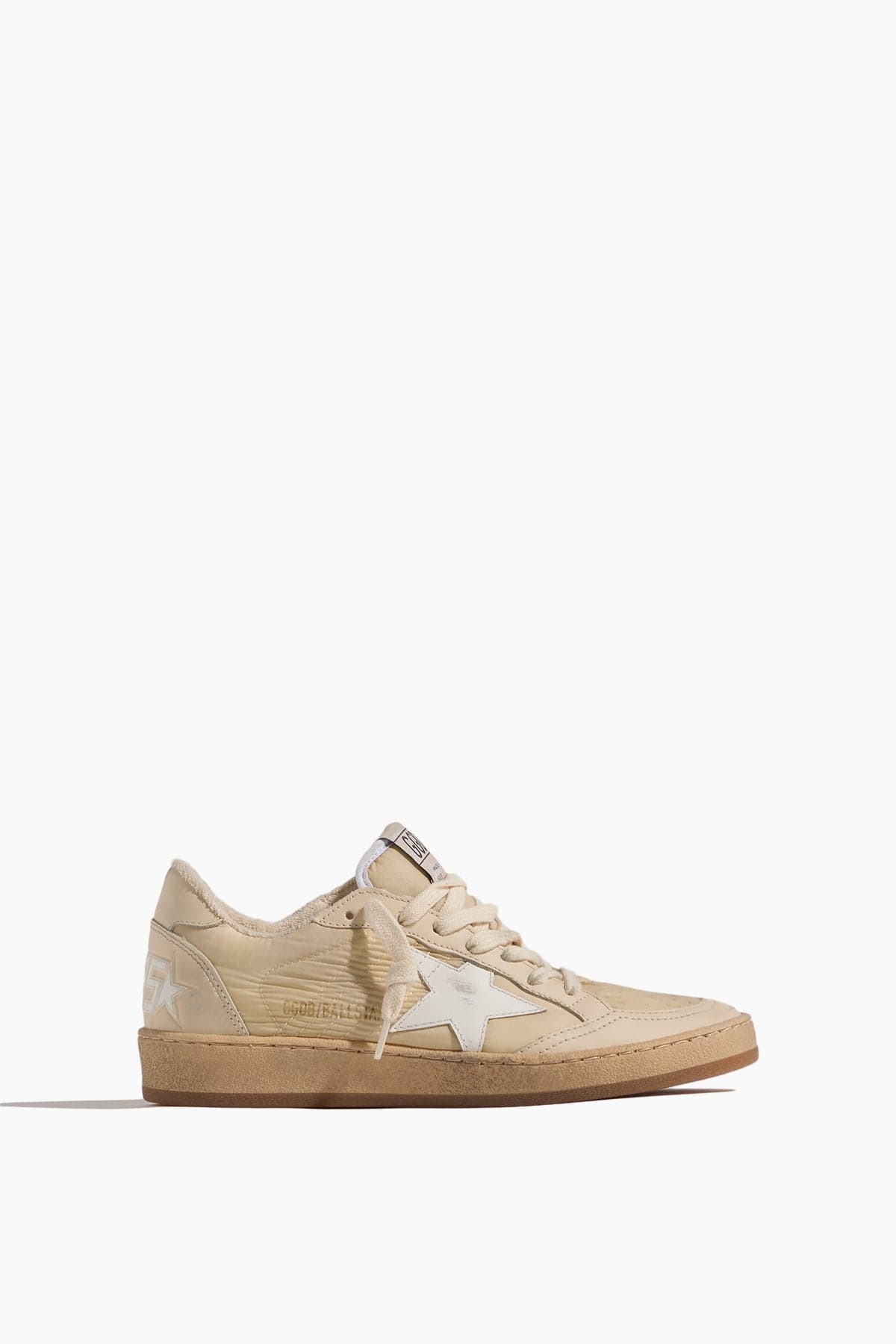 Golden Goose Low Top Sneakers Ball Star Sneaker in White/Milk Golden Goose Ball Star Sneaker in White/Milk