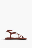 A.Emery Strappy Flat Sandals Edna Sandal in Sienna Suede  A.Emery Edna Sandal in Sienna Suede