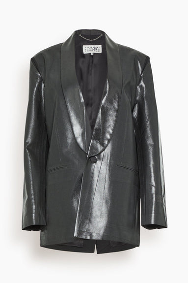MM6 Maison Margiela Jackets Tuxedo Jacket in Black