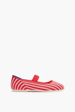 Rothy's The Kids Mary Jane in Cherry Stripe