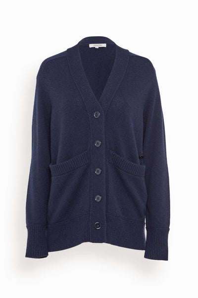 Modern Statements Cardigan in True Navy