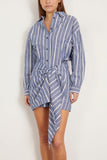 Apiece Apart Alessandra Mini in Chambray Blue