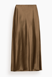 Simkhai Nella Maxi Skirt in Ochre