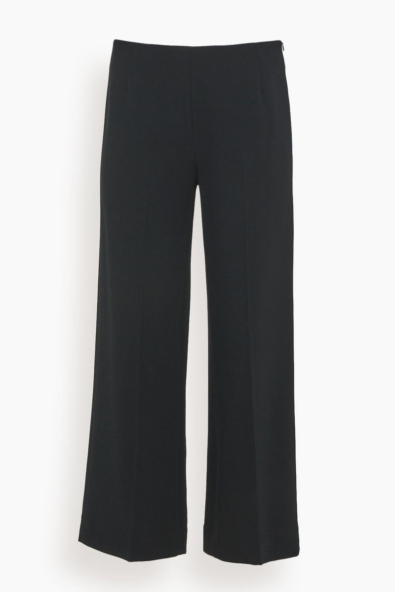 Toteme Clean Wide Trousers in Black – Hampden Clothing