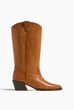 Staud Monty Boot in Cashew Distressed