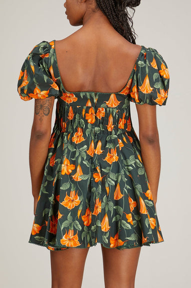 Agua by Agua Bendita Dresses Caramelo Mini Dress in Sabanero Nocturno