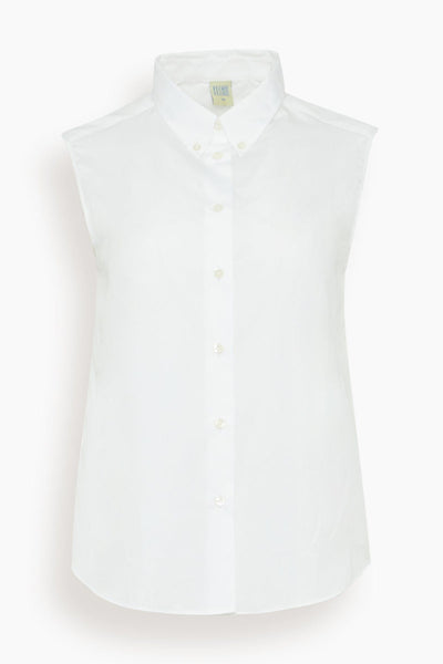 Casta Sleeveless Shirt in White