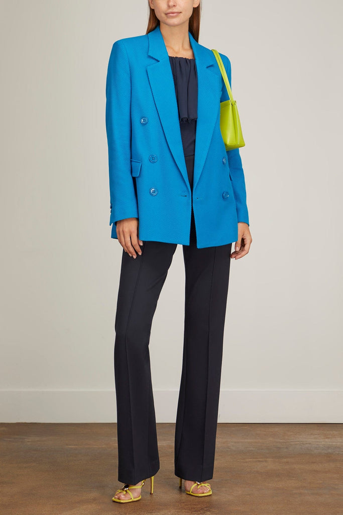 Dorothee Schumacher Striking Coolness Jacket in Aqua Blue – Hampden ...