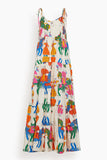 Rianna & Nina Dresses Sonia Volant Dress in Mythos