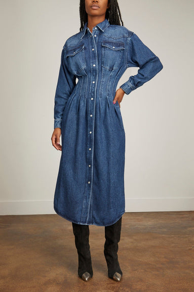 Etoile Isabel Marant Casual Dresses Tomia Dress in Blue