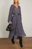 Etoile Isabel Marant Casual Dresses Naema Dress in Midnight Isabel Marant Etoile Naema Dress in Midnight