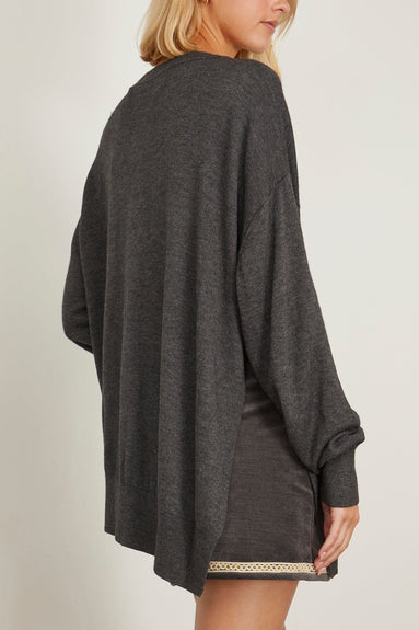Isabel Marant Tops Grace Top in Anthracite Isabel Marant Grace Top in Anthracite