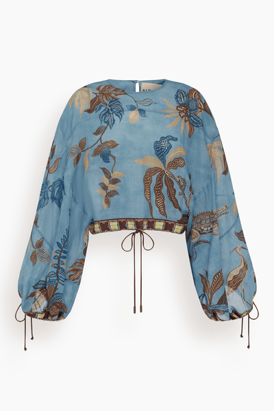 Georgie Top in Blue