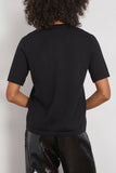 Lisa Yang Tops Julia T-Shirt in Black Lisa Yang Julia T-Shirt in Black
