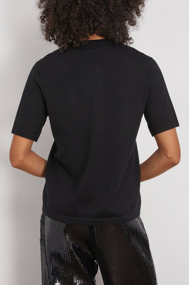 Lisa Yang Tops Julia T-Shirt in Black Lisa Yang Julia T-Shirt in Black