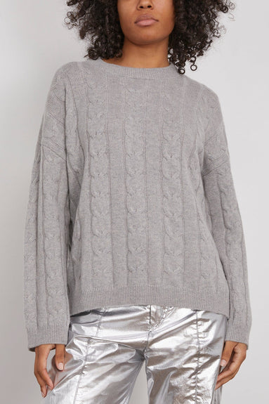 Lisa Yang Sweaters Vilma Sweater in Dove Grey Lisa Yang Vilma Sweater in Dove Grey
