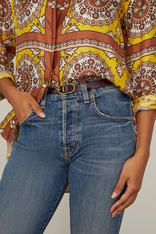 Rachel Comey Belts Claud Belt in Cherry