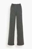 Proenza Schouler Pants Violet Pant Jersey in Dark Grey Melange Proenza Schouler Violet Pant Jersey in Dark Grey Melange