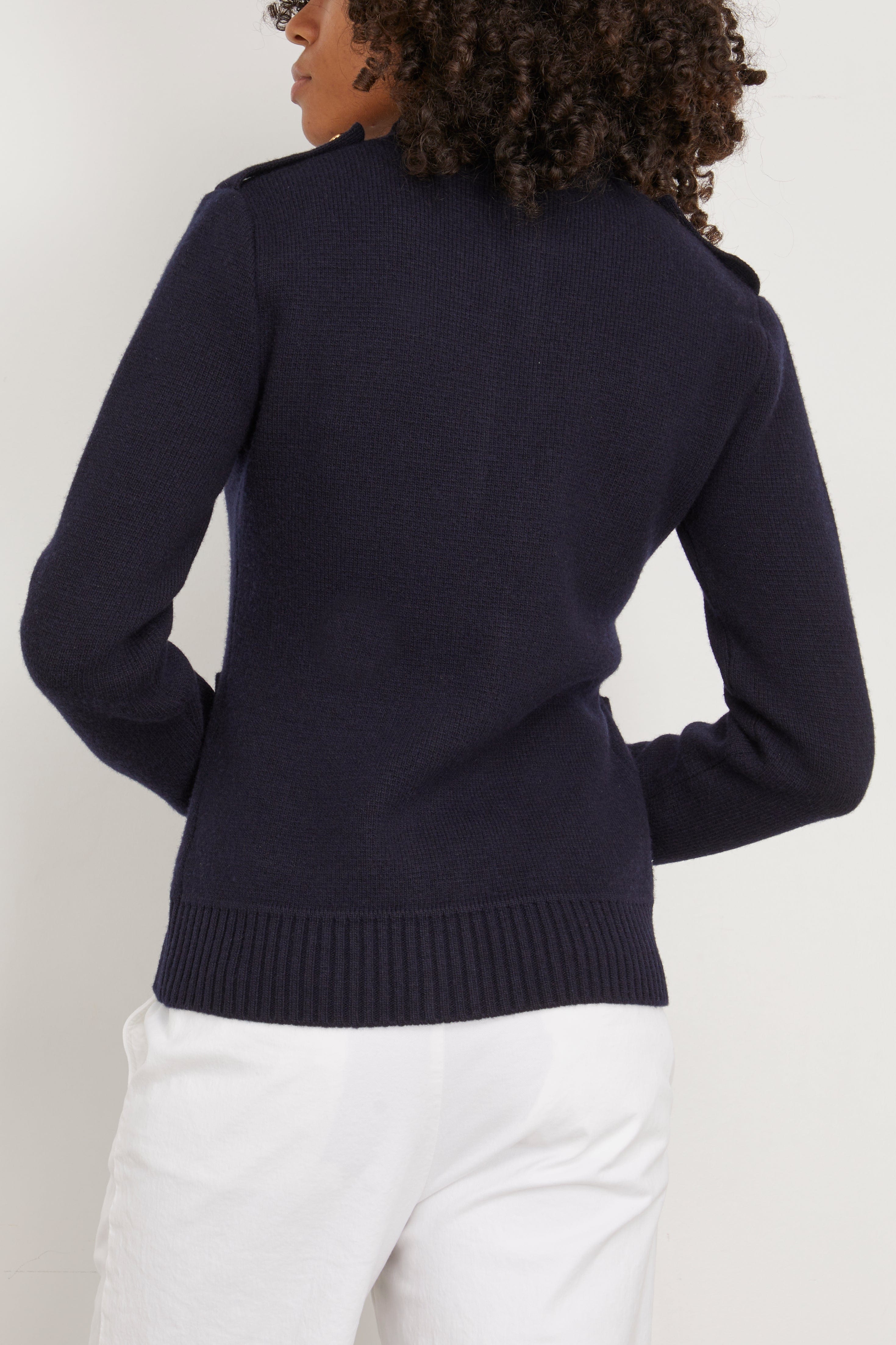 Nili Lotan Jackets Kala Jacket in Dark Navy Nili Lotan Kala Jacket in Dark Navy