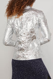 Meryll Rogge Tops Slim Shirt in Silver Meryll Rogge Slim Shirt in Silver