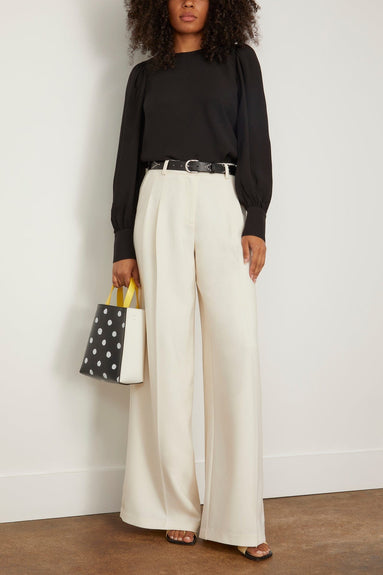 Ulla Johnson Tops Lilliana Blouse in Noir Ulla Johnson Lilliana Blouse in Noir