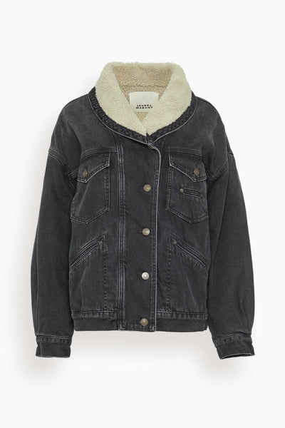 Pimia Jacket in Faded Black