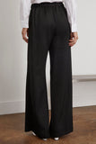 Forte Forte Pants Diagonal Structure Couture Palazzo Pants in Noir Forte Forte Diagonal Structure Couture Palazzo Pants in Noir