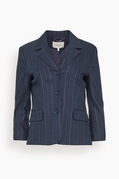 DOROTHEE SCHUMACHER ネイビー　春ジャケット 2号 DOROTHEE SCHUMACHER ネイビー 春ジャケット 2号