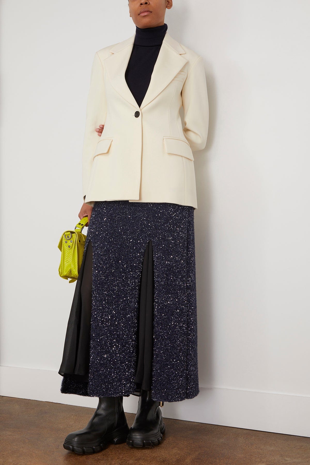 Proenza Schouler Jackets Wool Twill Jacket in Bone Proenza Schouler Wool Twill Jacket in Bone