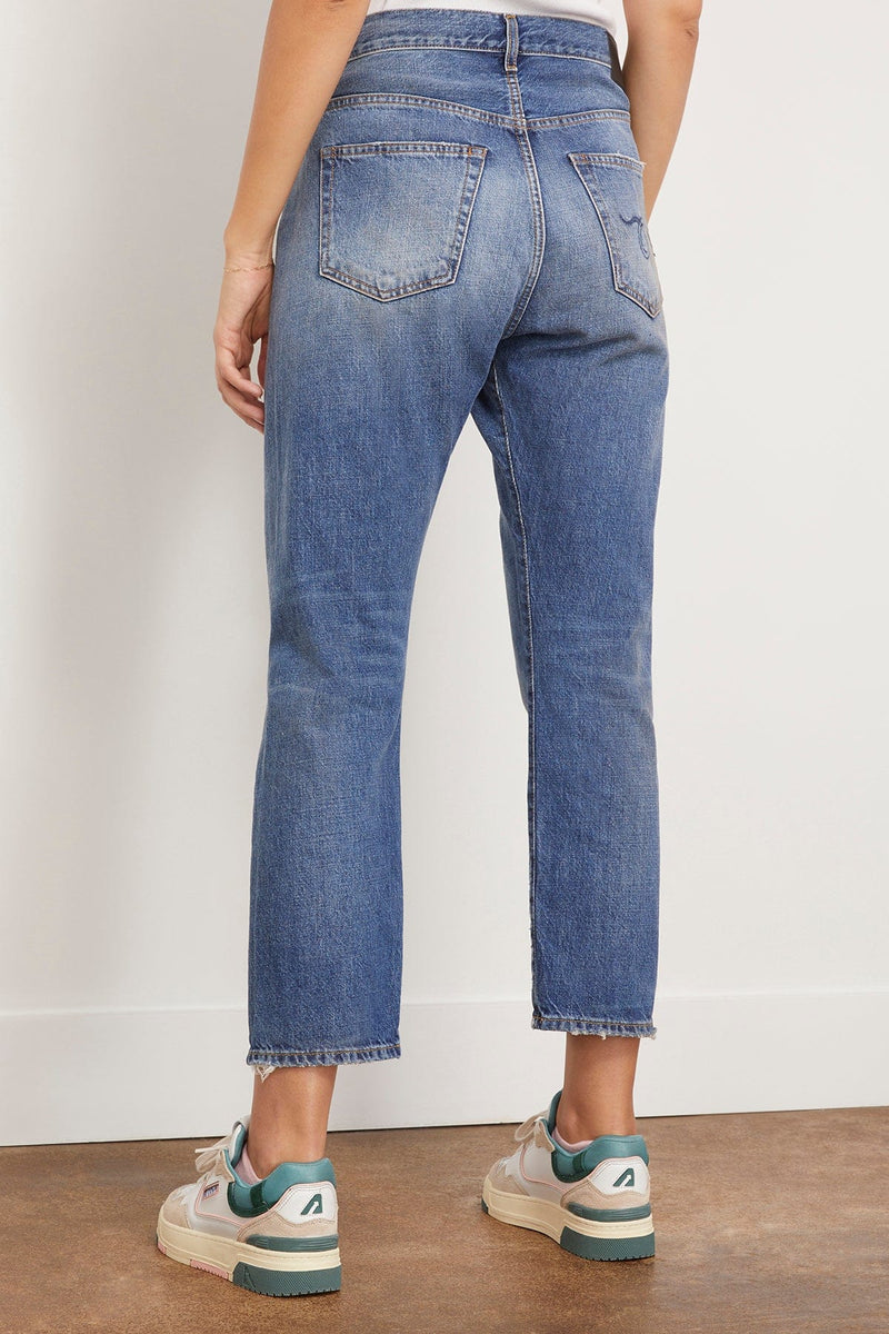 Buy BLUE HIGH-RISE WIDE LEG LONG DRAWSTRING JEANS for Women Online in India