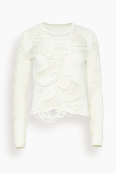 Crewneck in Off White