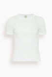 Flore Flore Car Tee in White