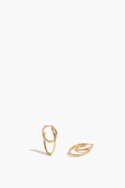 Loom Earrings in Gold