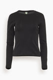 Flore Flore Max Tee in Black