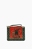 Alemais Ace Cowboy Embellished Clutch in Multi